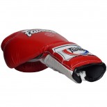 Кожаные боксерские перчатки Fairtex (BGL-7 red/black) Mexican Style